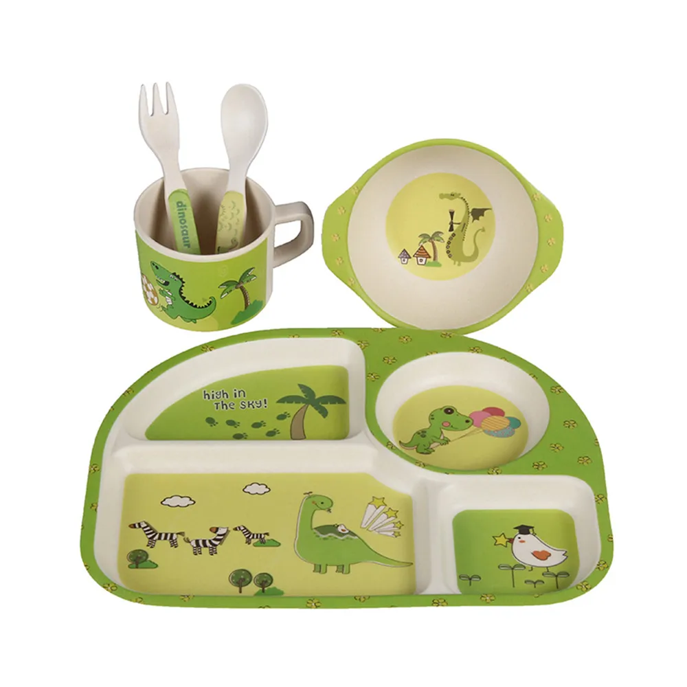 Детская посуда 5 А набор миска блюдо Ложка Вилка чашка столовая для кормления