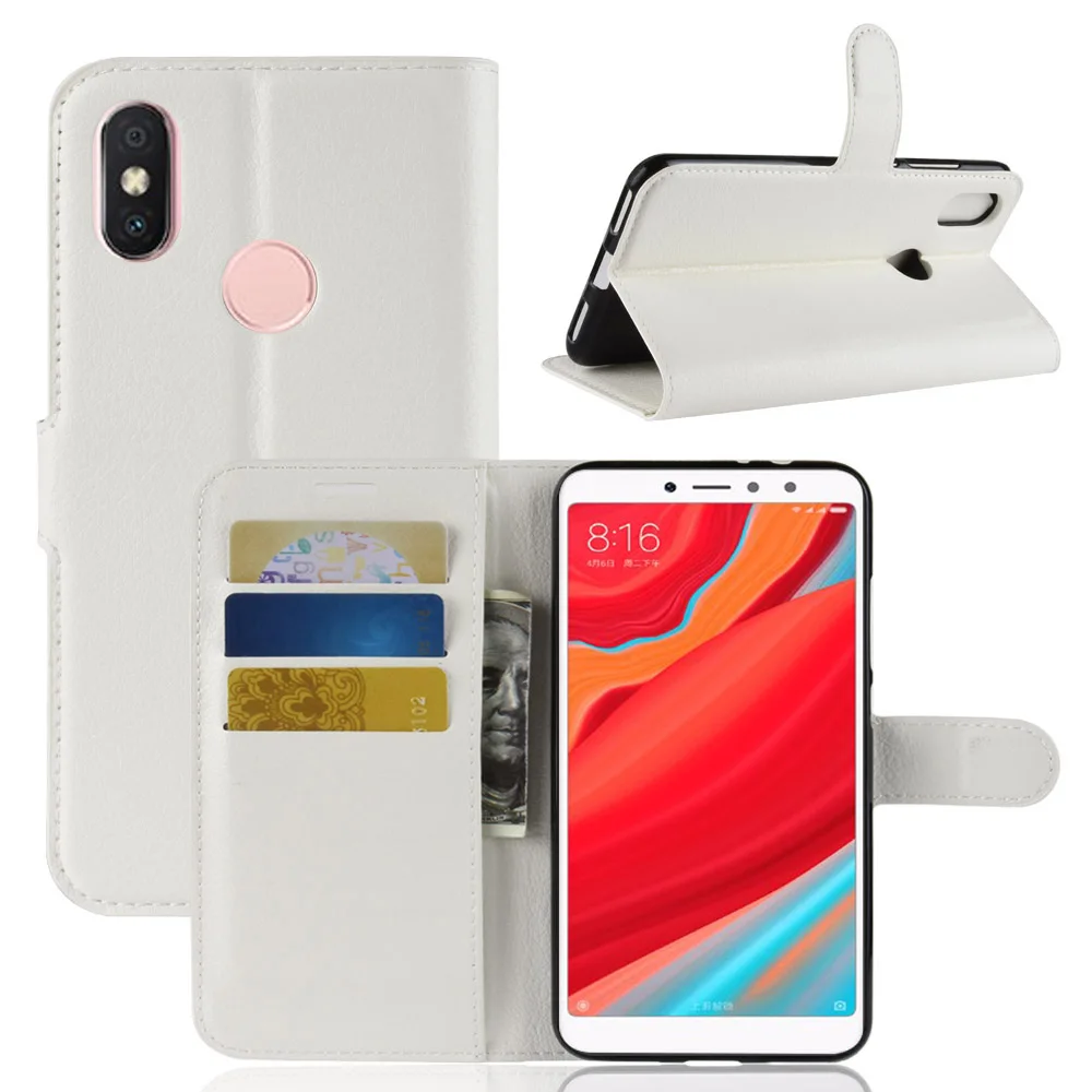 Чехол для Redmi S2 чехол Xiaomi роскошный чехол-бумажник 5 99 дюйма из искусственной кожи