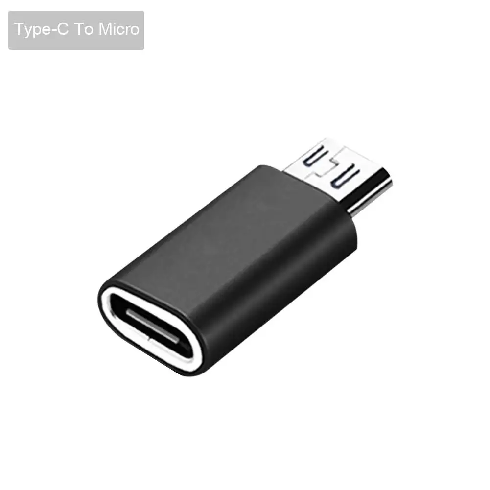 Android 1/2 шт./лот ABS Тип с портом типа C OTG адаптер для Apple iPhone Micro USB C адаптер-преобразователь для телефонов на базе Android с Bluetooth зарядки обмен данніми - Цвет: Android