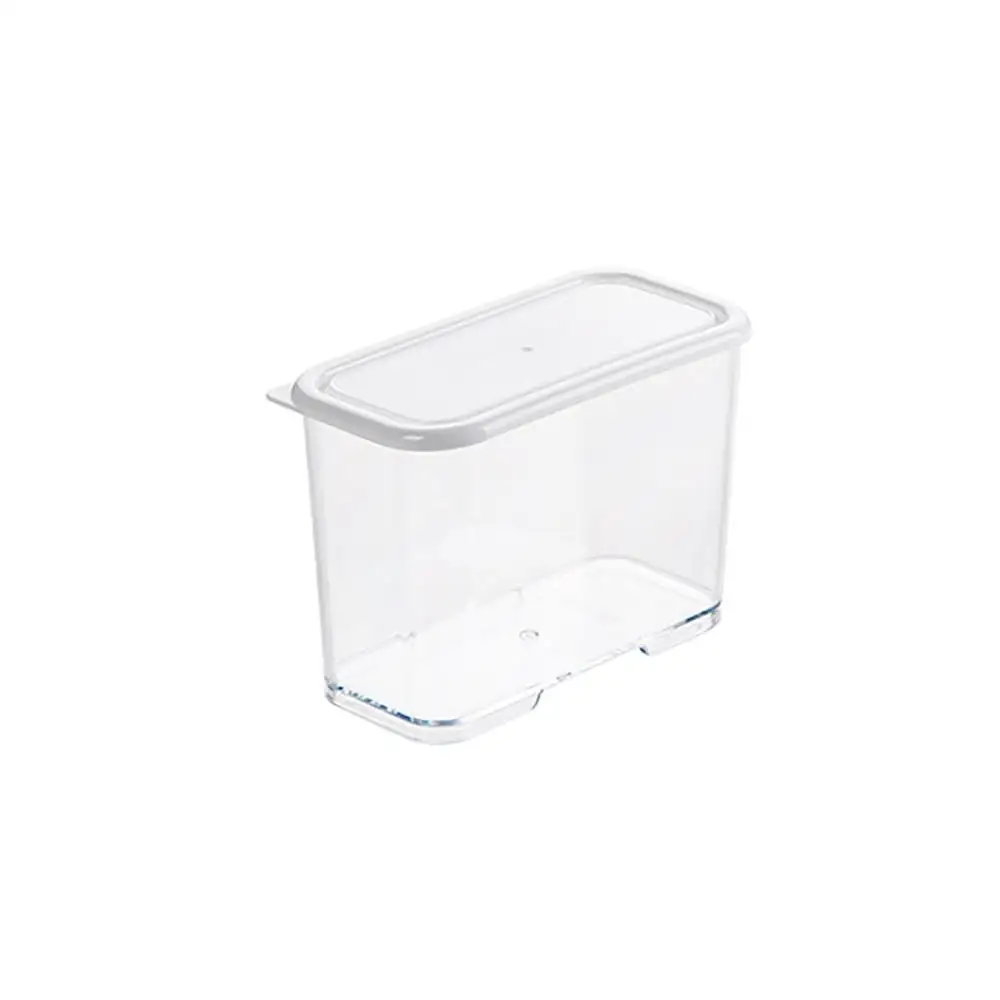 white 700ml 1600 мл герметичный контейнер с крышками для холодильника, пластиковые прозрачные коробки для хранения продуктов, контейнер для хранения, кухонные принадлежности - Цвет: white 700ml