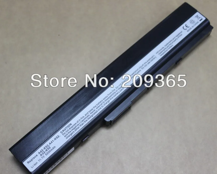 Аккумулятор для ноутбука ASUS X52D X52DE X52DR X52F X52J X52JB X52JC X52JE X52JG X52JK X52JR X52N A32 K52|laptop