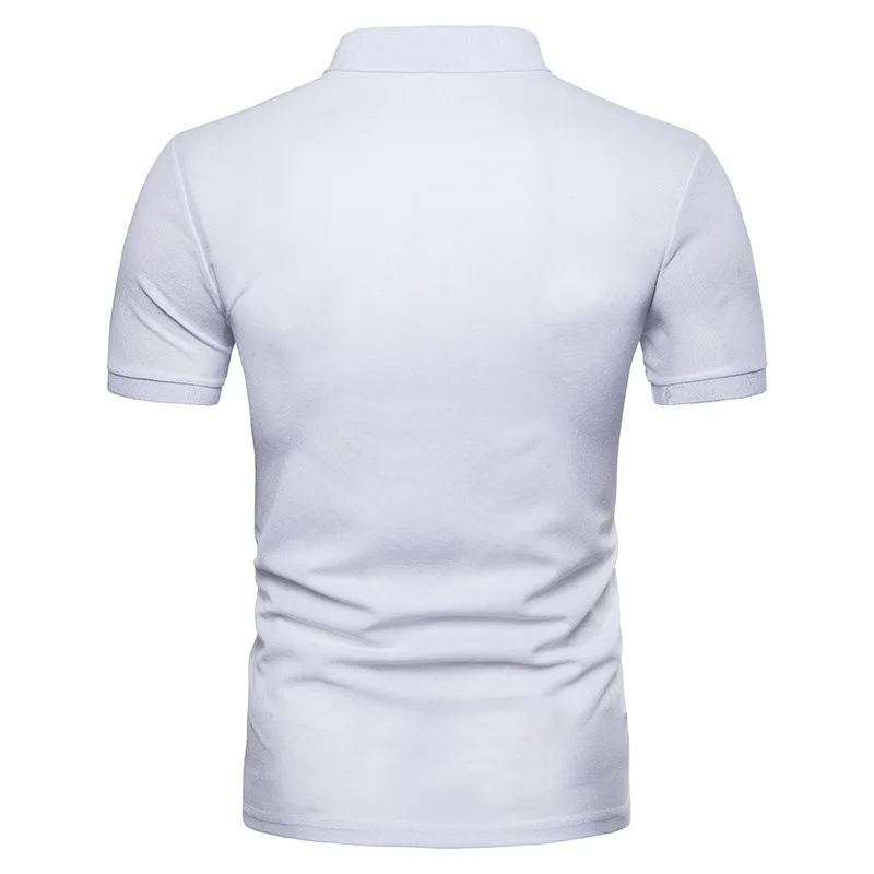 

FFXZSJ 2018 New Style Men Polo Shirt Casual Homme For Patchwork Men Tee Shirt Tops Cotton blend Slim Fit Summer Polo Shirt