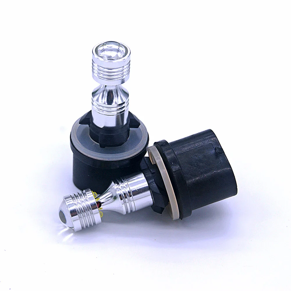 2 шт. 30 Вт H27 светодиодные лампы 880 881 6000K 6SMD XBD светодиодный чип DC12V белый
