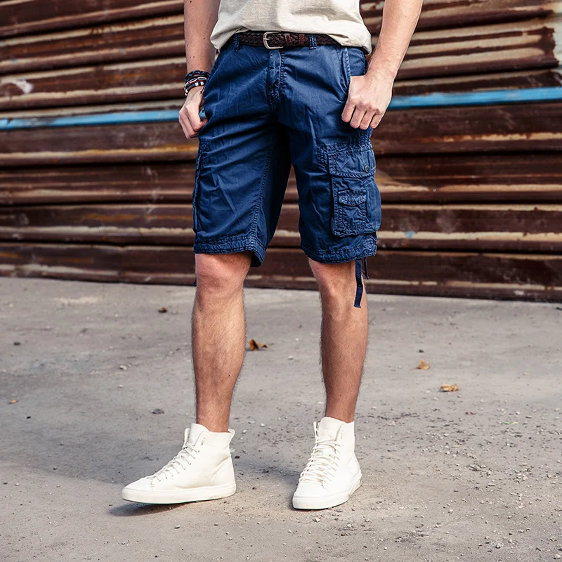 2017 новые летние повседневные шорты Для мужчин модные хлопковые Стиль s TAPOO
