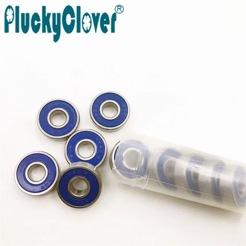 10 шт. Abec9 Abec11 608 2rs черные роликовые коньки подшипник синий скейтборд колеса ролик