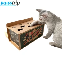pawstrip interactive cat toys corrugated paper ca t scratcher toy funny playing cat teaser toys for cats 3015 513 5cm