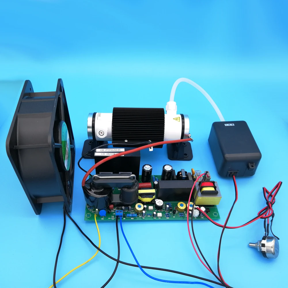 3g 5g 6g 7g Ozonizador! AC110V/220 V DC12V/24 V Керамический трубчатый генератор озона с потенциометром озонатор воды очиститель воздуха