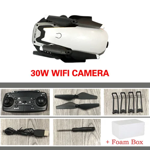 X4 Дрон с HD 720P Wifi камерой Квадрокоптер парящий FPV Квадрокоптеры 2MP складной RC вертолет сумка для хранения игрушка для мальчика S20 - Цвет: 30w wifi camera