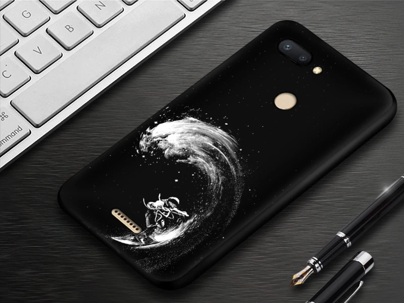 Чехол EiiMoo Funda для Xiaomi Redmi 6, чехол для Xiaomi Redmi 6A, силиконовый чехол для задней панели телефона Xaomi Redmi 6 6A, мягкий чехол из ТПУ