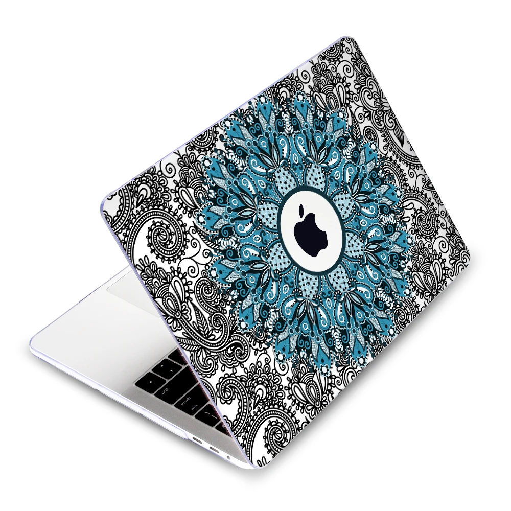 Чехол для нового Macbook Air 1" A1932 Pro 13 Touch bar Мандала с принтом пластиковый жесткий чехол Pro 13 15" retina Air 13 A1466 чехол для ноутбука