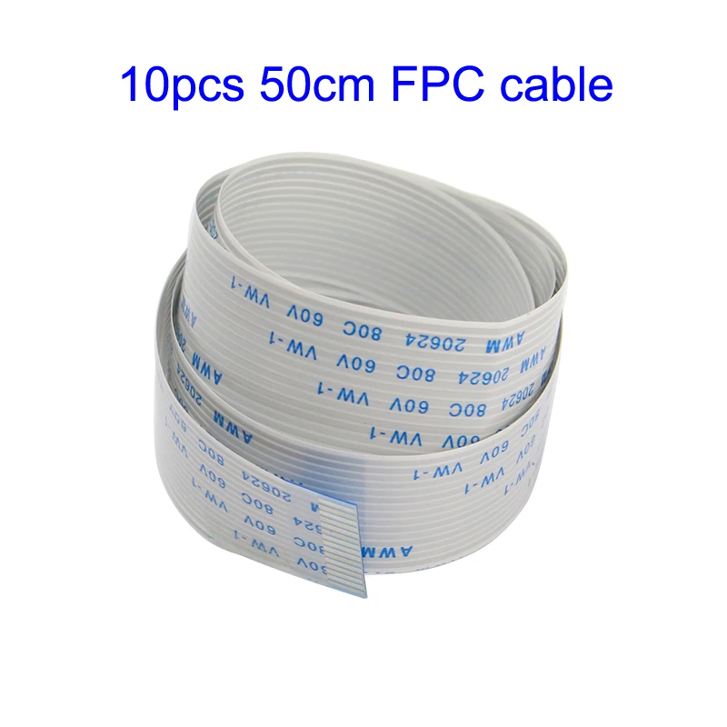 10 шт. 50 см ленточный FPC кабель для Raspberry Pi 3 камеры 15Pin плоский провод Model B +/2 модуль