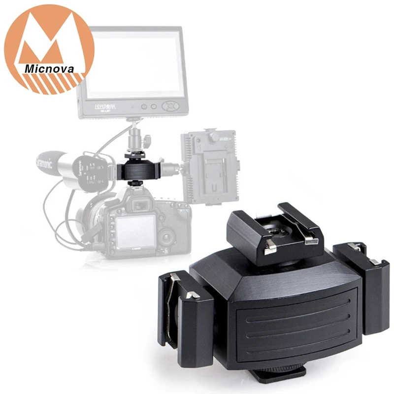 MICNOVA MQ-THA Алюминий сплава 3 Чистка штатив кронштейн для Canon Nikon Sony DSLR Камера