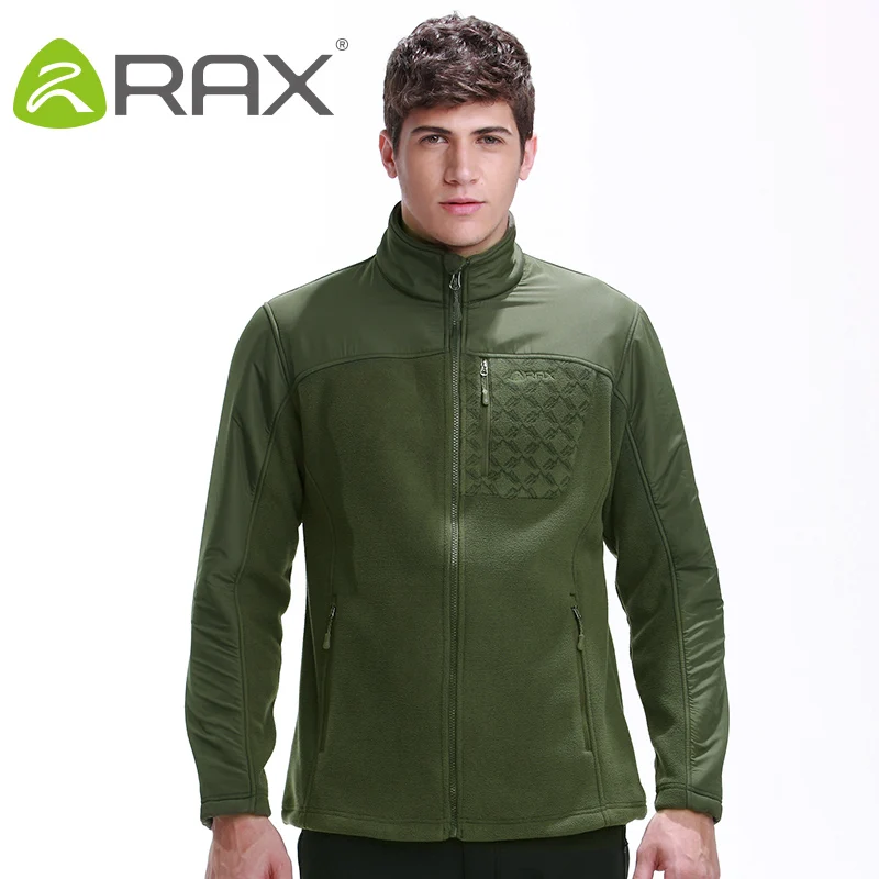 Мужская и Женская водонепроницаемая ветрозащитная куртка Rax флисовая для