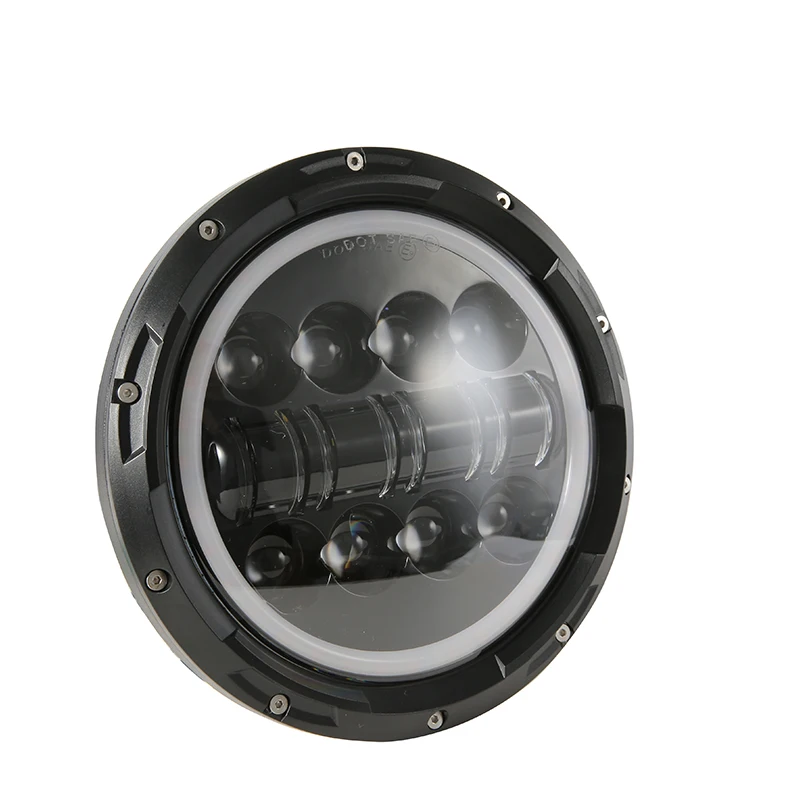 2 шт. 7 &quotRonnd светодиодные фары H4 высокая низкая Beem DRL фара для Jeep Wrangler JK TJ LJ Лада