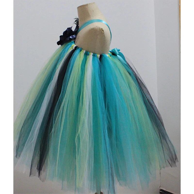 2T-8Y Shades Of Purple Tutu Dress Girl Flower Princess Baby Party For Birthday Photo Wedding Festival | Детская одежда и обувь