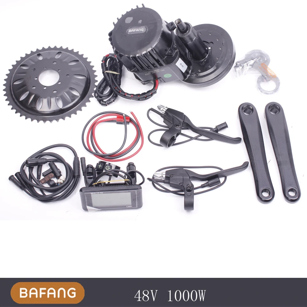Bafang BBS03/BBSHD Последняя модель 48 В 1000 Вт 8fun Ebike Электрический велосипед Мотор