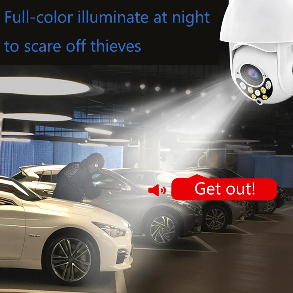 Беспроводная WIFI ip камера TOMLOV открытая HD 1080 P 2MP Wi Fi CCTV PTZ Onvif домашняя