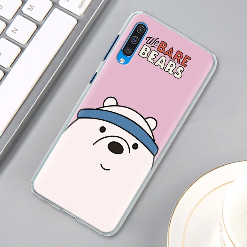 Прекрасный мультфильм мы вся правда о медведях чехол для samsung Galaxy A30 A40 A50 A70 A6 A8 плюс A7 A9 M30 Футляр для телефона