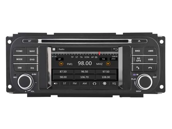 Автомобильный Gps Dvd головное устройство радио для Jeep Grand Cherokee 1999 2004 Wrangler Liberty Radio DSP