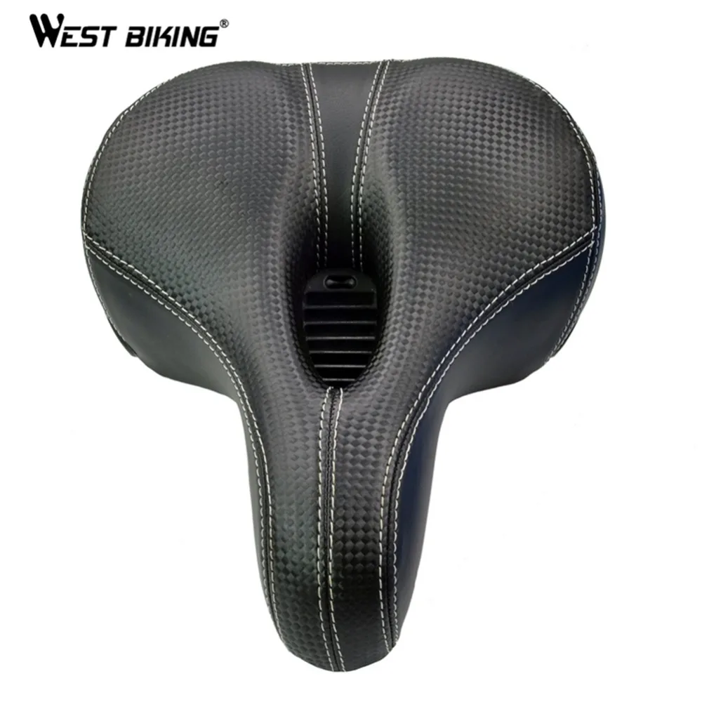 WEST BIKING широкое большое велосипедное седло профессиональное Велосипедное