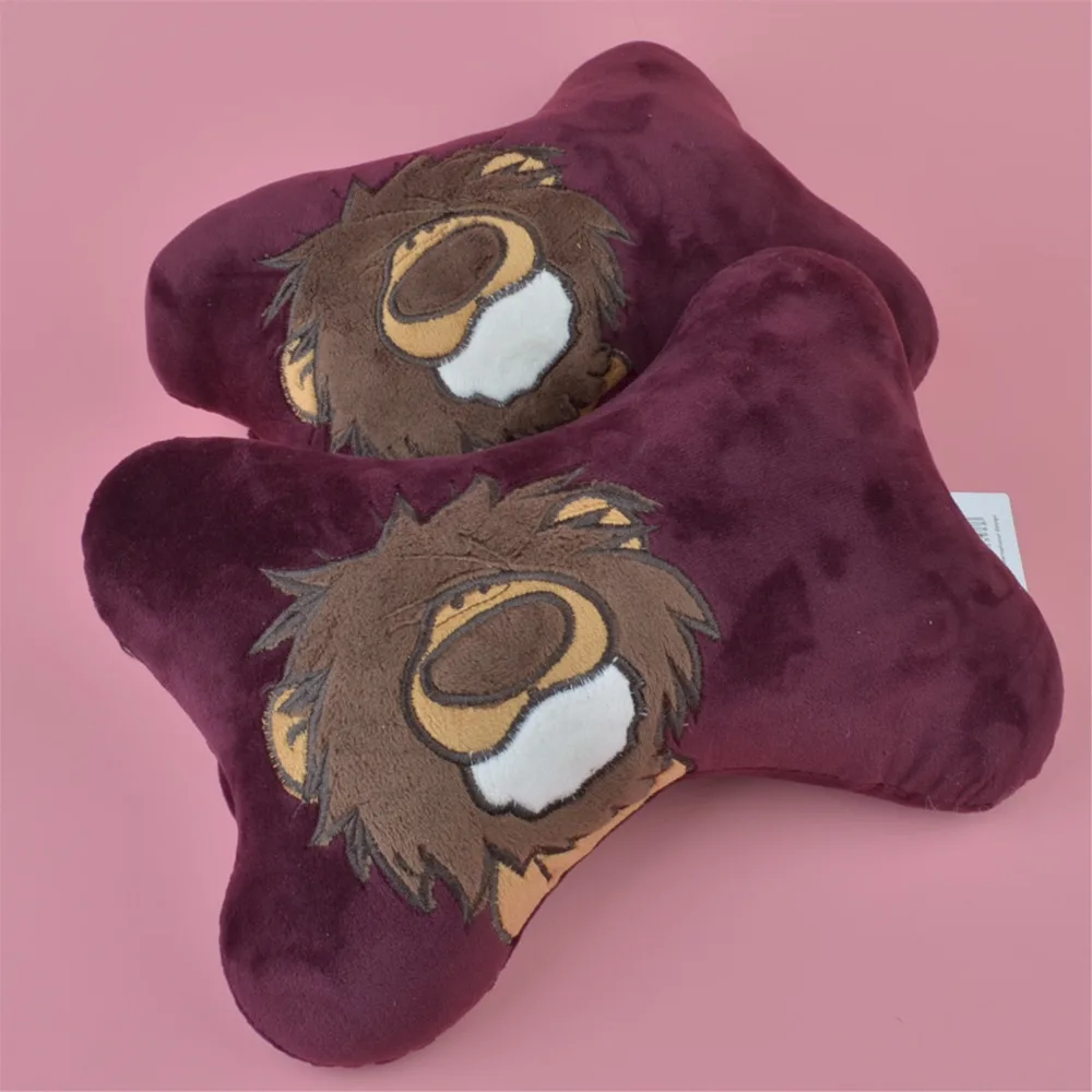 2 шт. плюшевые подушки для автомобиля с изображением Льва|animal plush|plush animal pillowsplush