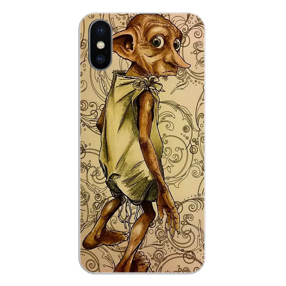 Silicone Phone Shell Cover For LG G7 Q6 Q7 Q8 Q9 V30 X Power 2 3 OnePlus 3T 5T 6T Harry Potter Movie Dobby Poster |