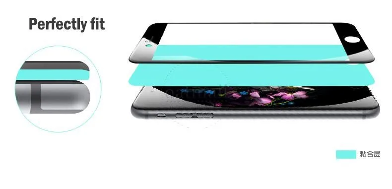 Анти-синий свет полное закаленное стекло для Apple iPhone 6 протектор экрана Защитная стеклянная пленка для iPhone 8 7 6 S Plus X XS 9 H