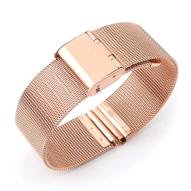 Best Sell WatchBands 16mm/18mm/22mm/24mm Black 2019 New Arrival Top Brand Fashion Milanese Stainless Steel Wrist Watch Band Stra | Наручные