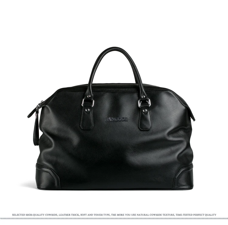 Мужская сумка для путешествий из натуральной кожи Черная|leather duffle bag|leather travel bagduffle