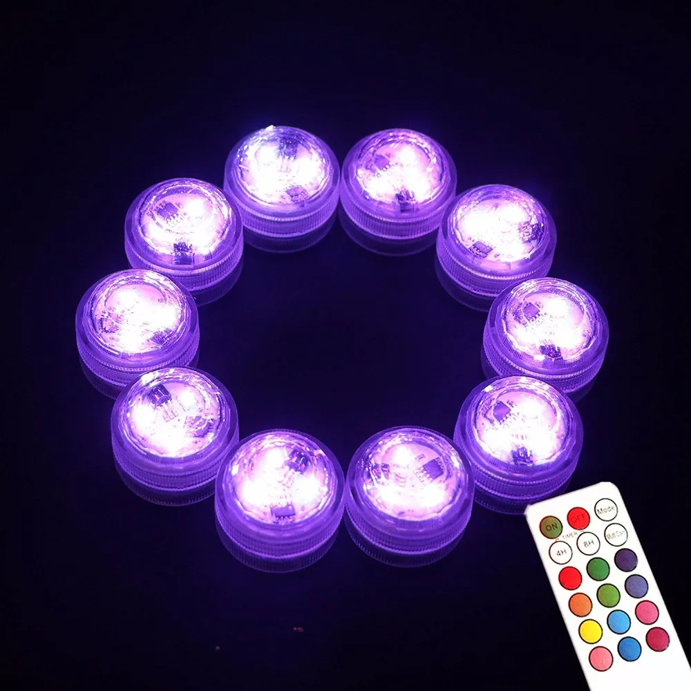 20PCS/Lot Mini Waterproof submersible LED Small Battery Operated Led Lights for Paper Lantern Party Wedding Decoration mariage | Освещение