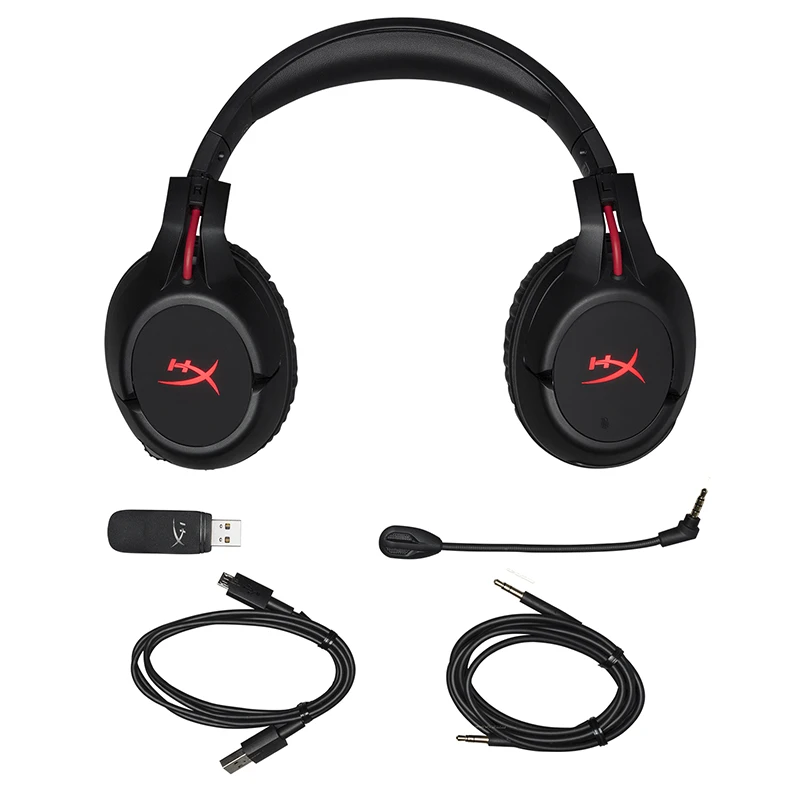 Игровая гарнитура HyperX Cloud Flight с поддержкой проводного аудио соединения 3 5 мм