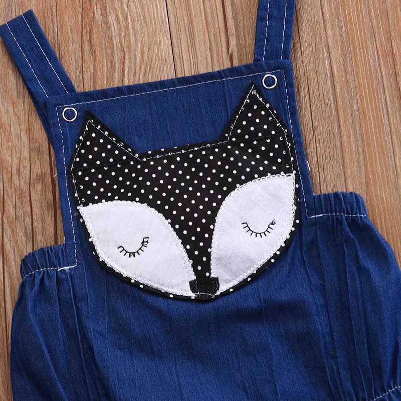 Милый мультяшный лиса Миньоны из хлопка Одежда для новорожденных мальчиков и