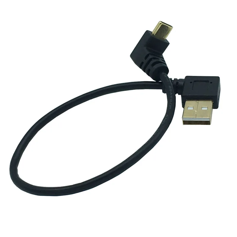 

GOLD Plated Left Angle USB2.0 (Type-A) Male to USB3.1 (Type-C)Male Up & Dwon Angle USB Data Sync & Charge Cable Connector