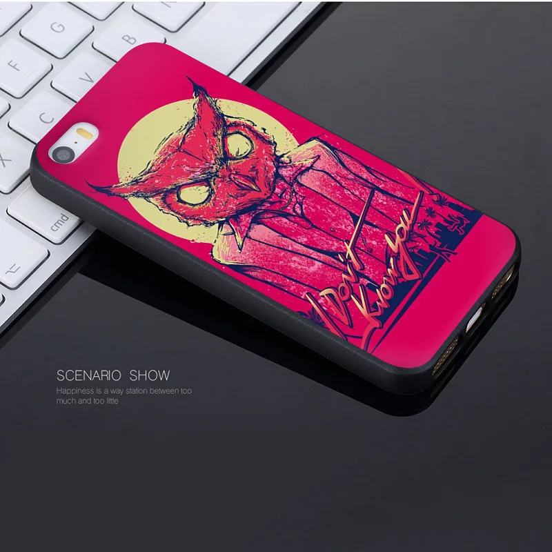 MaiYaCa для iphone 7 6 X Hotline Miami 2 неправильный номер на паровой сове чехол iPhone 8 6S Plus XS XR SE 5C
