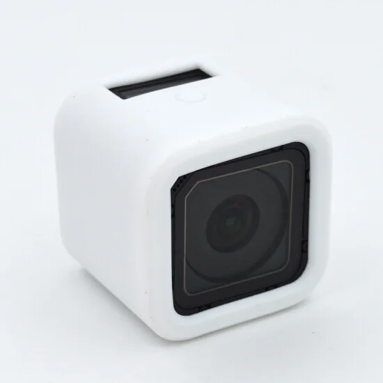 Мягкая сумка для GoPro Hero 4/5 Session защитный силиконовый чехол защитная рамка для Go Pro Hero 5/4 Session аксессуары для камеры - Цвет: white