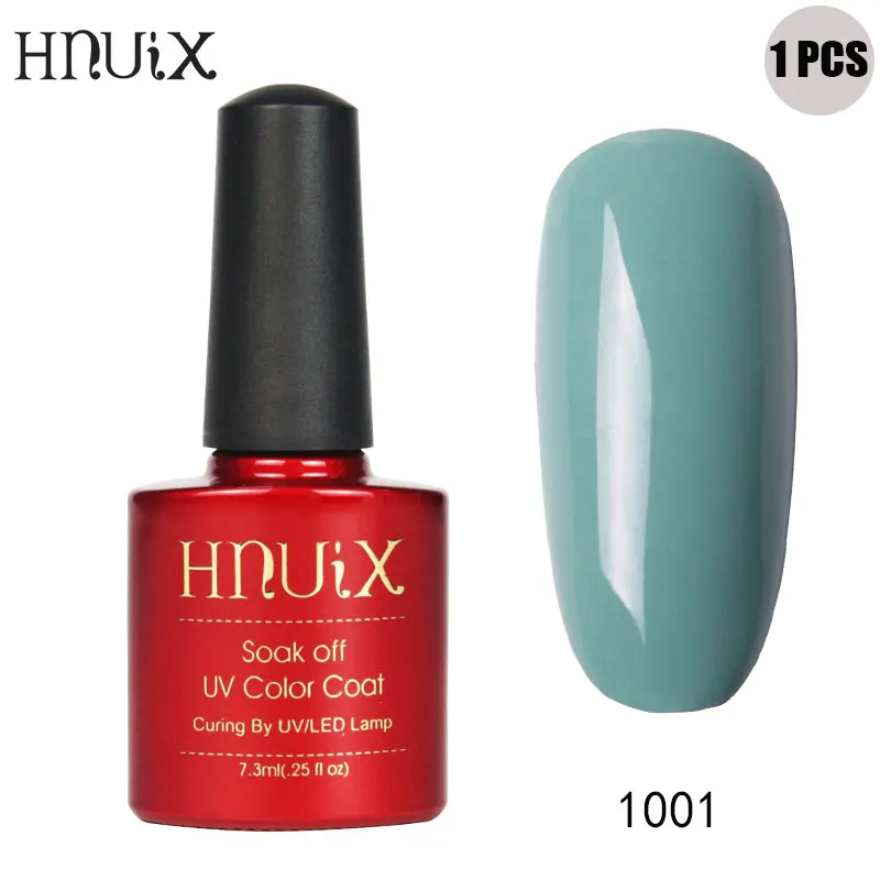 1001 HNUIX 1 шт. темно-синий светильник серый светодиодный Светодиодный Гель-лак для ногтей гель-краска ace 7,3 мл - Цвет: 1001