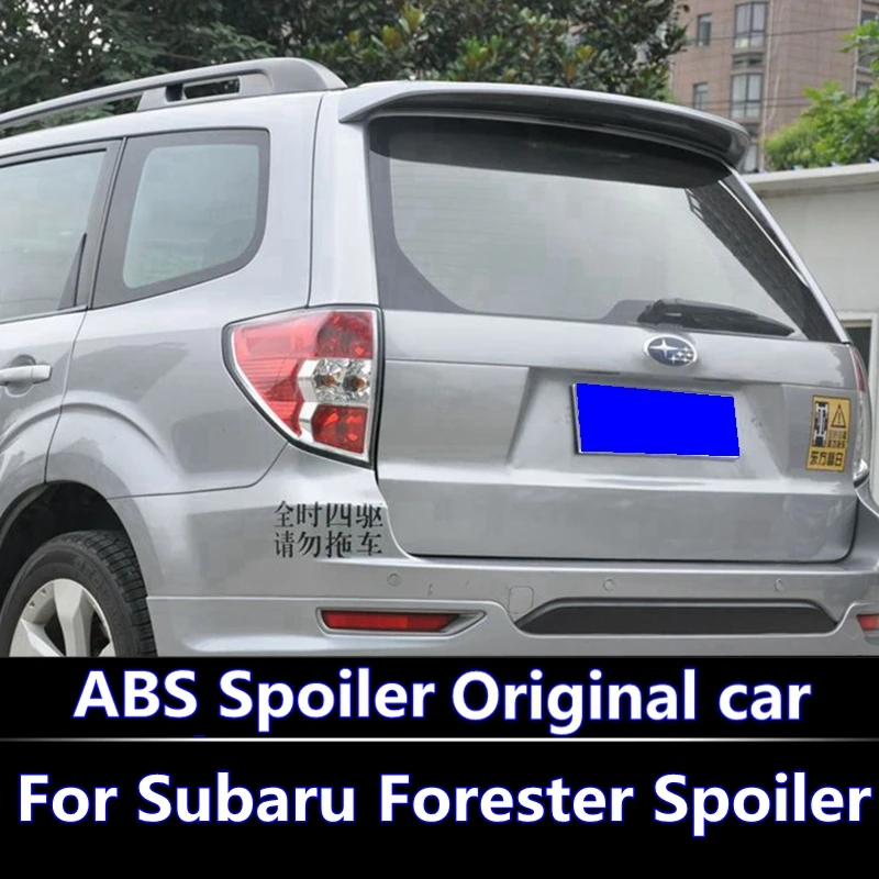 Спойлер для Forester 2009-2012 ABS Материал заднее крыло автомобиля праймер цвет задний