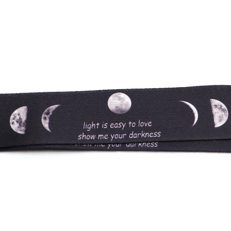 Eclipse Moon Phase Lanyard ID Holder космическая подвеска в виде космонавта и планеты НЛО Lanyards держатель значка для мобильного телефона висячий канат Lariat брелок S26