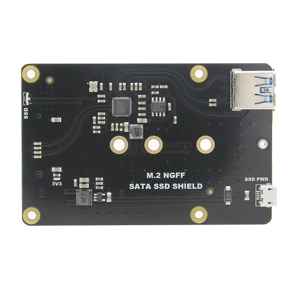 Плата расширения NAS Raspberry Pi X860 M.2 NGFF 2280/2260/2242/2230 SATA SSD с USB 3 0 Jumper для
