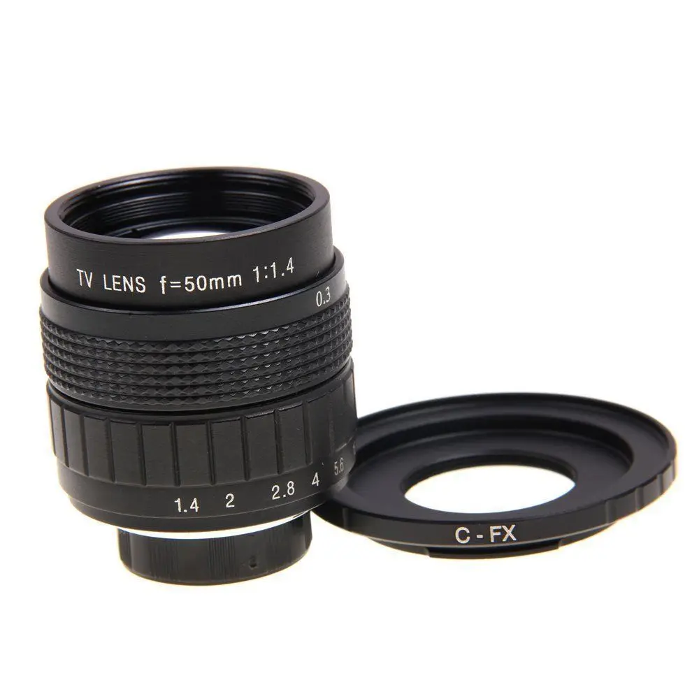 50 мм F1.4 CCTV объектив для видеонаблюдения + C образное крепление Fuji Fujifilm|50mm f1.4|fujian 50mmc