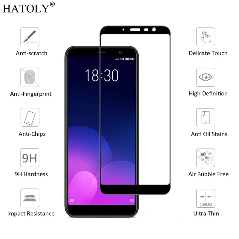 Защитное стекло закаленное для Meizu M6T M811Q 2018|Защитные стёкла и плёнки телефонов| |
