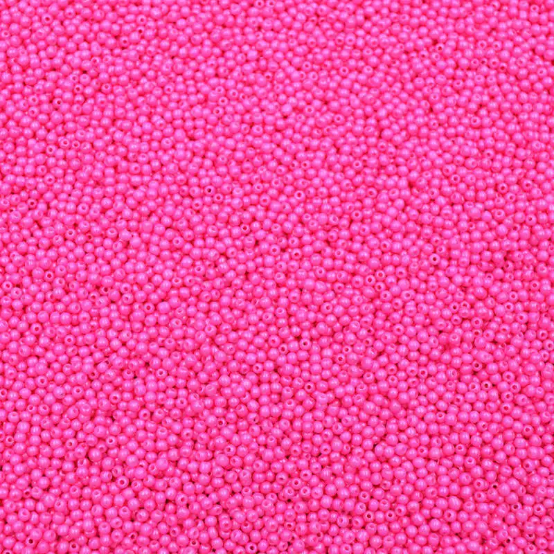 Pink Распродажа 1000 шт бусины Свободные Круглые бусины для изготовления ювелирных изделий модные креативные красочные DIY бусины аксессуары - Цвет: Pink