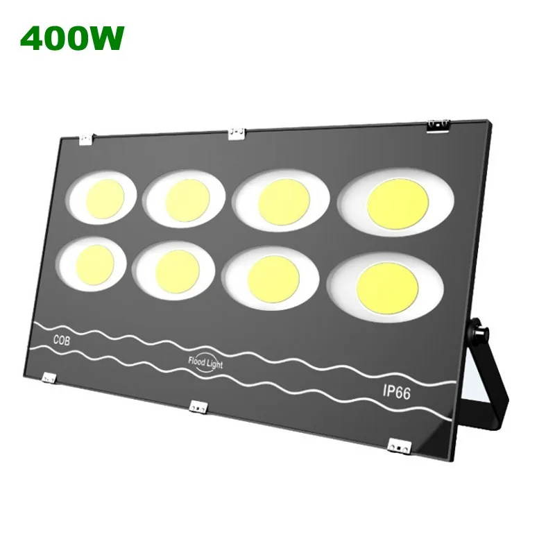 1 шт. 50 Вт 100W 200W 300W 400W 500W Светодиодный прожектор led-проектор безопасности ландшафтный светильник 220V Водонепроницаемый прожектор на открытом воздухе