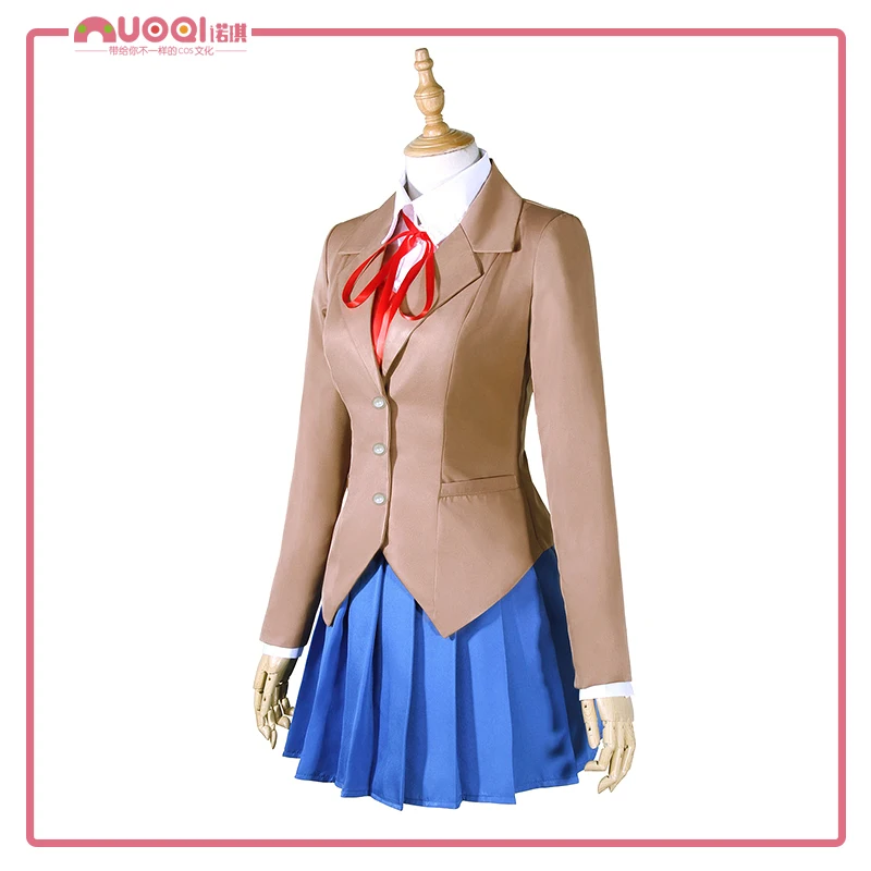 Аниме игровой костюм полный комплект Doki Литературный клуб Sayori Yuri Natsuki Monika
