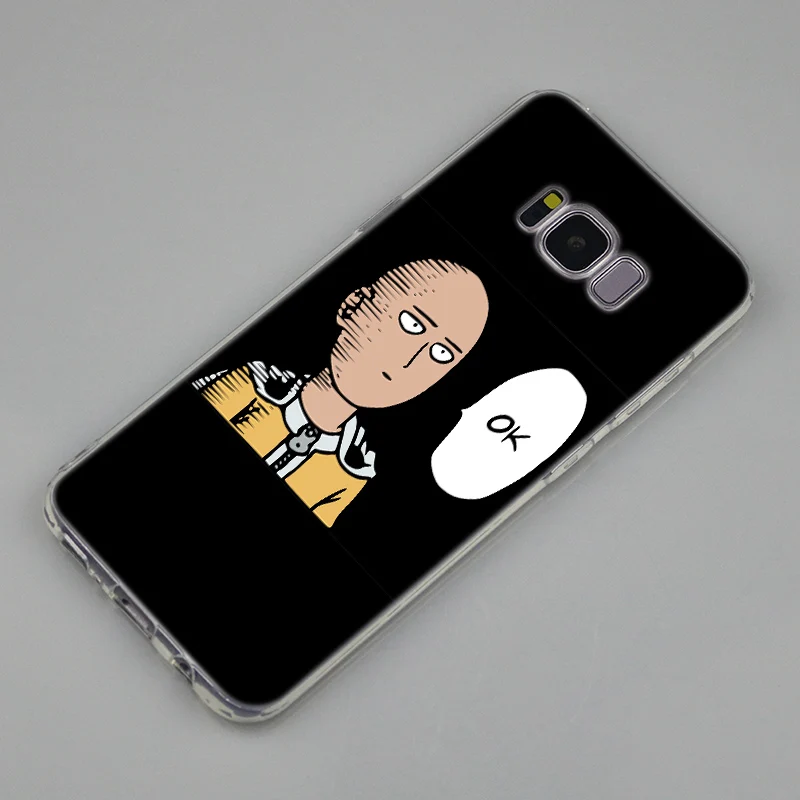 Мягкий силиконовый чехол с аниме One Punch Man для Samsung Galaxy Note 10 Plus S8 S9 S10 5G S6 S7 Edge S5 S10e 5