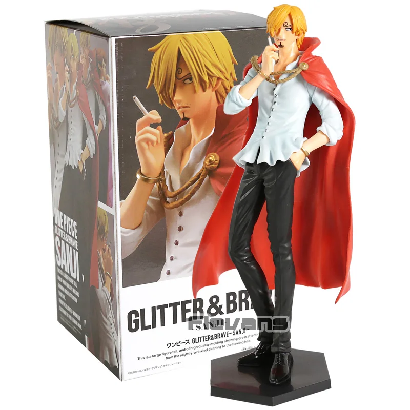 Banpresto одна деталь блеск и Brave Sanji ПВХ фигурка Коллекционная модель игрушки