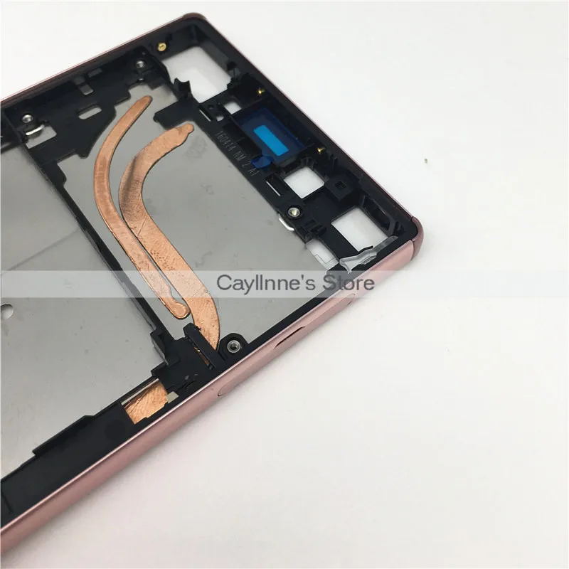 Оригинальная Двойная одиночная рамка для Sony Xperia Z5 premium Z5P E6853 E6833 средняя ЖК экрана
