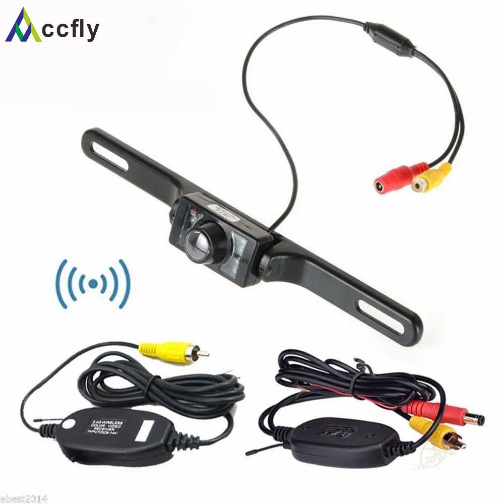 Accfly Беспроводной Автомобильная резервная копия камера заднего вида для парковки