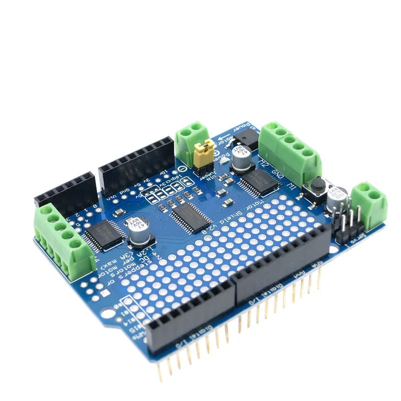 IIC I2C TB6612 Mosfet шаговый двигатель PCA9685 ШИМ Серводвигатель щит V2 для Arduino робота PWM Uno