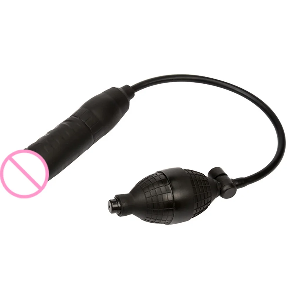 1 шт. женский и мужской анальный расширитель гладкий надувной фаллоимитатор